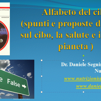 Alfabeto del cibo