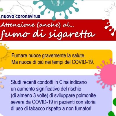 Fumare al tempo del Covid